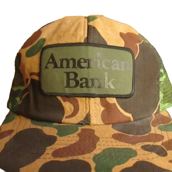 NEW NOS CAMO NEW MEXICO Hat Cap Snap Back Embroidered Farmer Construction - Picture 1 of 4